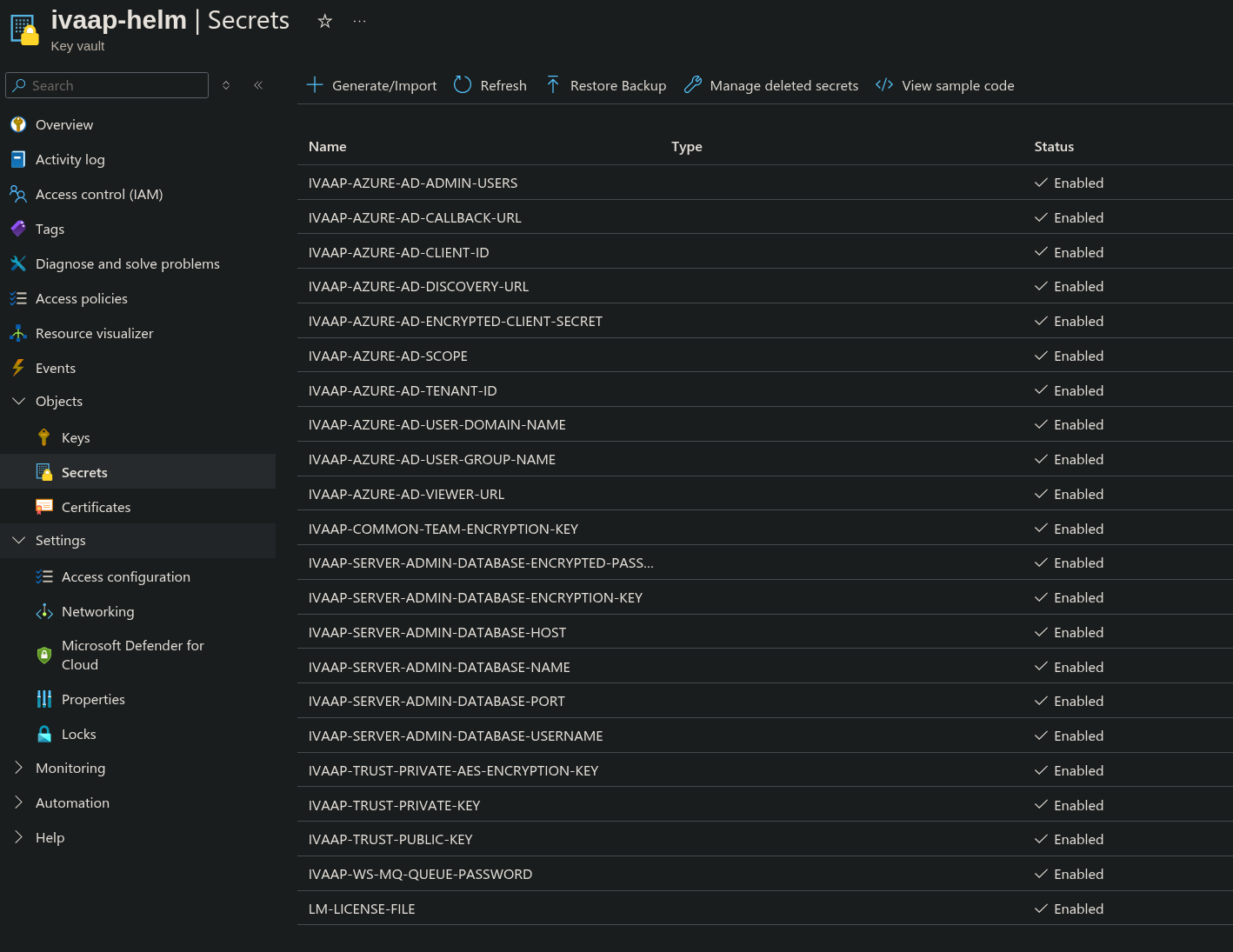 Azure Key Vault